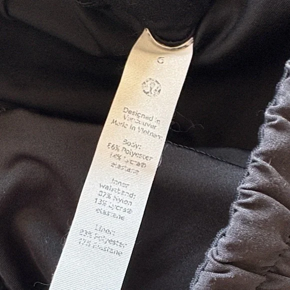 Lululemon Women’s Athletic Shorts size 6 - Picture 2 of 9